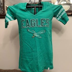 ‘47 Brand Philadelphia Eagles Woman’s Vintage T-SHIRT Size Small
